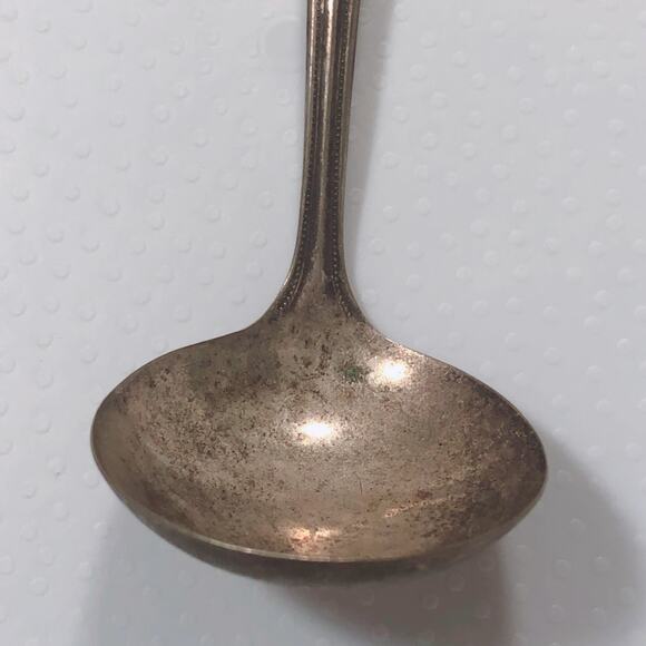 Vintage 1835 R. Wallance Ornate Nostalgic Soup Spoon Carlton - Picture 5 of 12